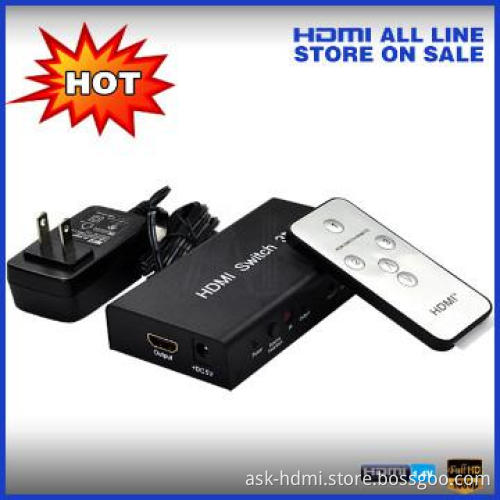 HDMI remote control switch 3 in 1 out-